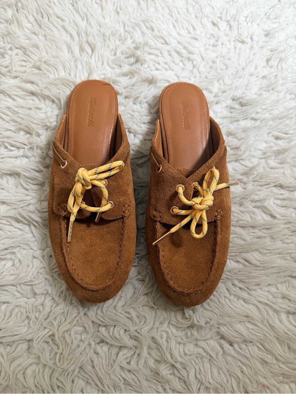 Madewell Jamie Boat Mule - Suede